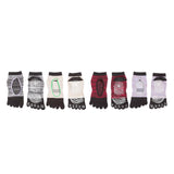 Maxbell Yoga Socks Non Slip Pilates Massage Socks with Grip Exercise Gym  Grey