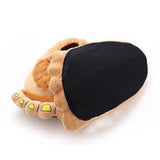 Hobbit Feet Slippers Furry Lined Winter Shoes Warm Fur House Indoor Shoes