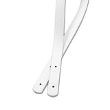 2x Bag Strap Belt Shoulder Bag Replacement Handle 60CM White