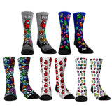 Maxbell High Stockings Cosplay Long Party Socks Leg Warmer Socks Style A