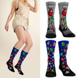 Maxbell High Stockings Cosplay Long Party Socks Leg Warmer Socks Style A