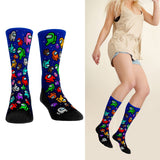 Maxbell High Stockings Cosplay Long Party Socks Leg Warmer Socks Style B