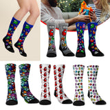 Maxbell High Stockings Cosplay Long Party Socks Leg Warmer Socks Style E
