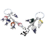 Maxbell Creative Colorful Anime Cartoon Figure Keyring Car Bag Charms Collectible 01