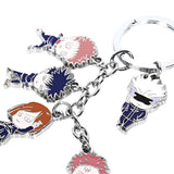 Maxbell Creative Colorful Anime Cartoon Figure Keyring Car Bag Charms Collectible 01