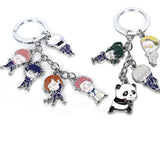Maxbell Creative Colorful Anime Cartoon Figure Keyring Car Bag Charms Collectible 01