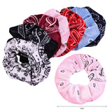 5pcs VELVET HAIR SCRUNCHIES ELASTIC SCRUNCHY HAIR BANDS TIE ROPES Black