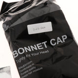 Satin Women Sleep Cap Night Wrap Elastic Sleeping Bonnet Black