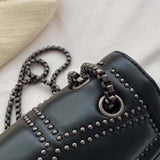 Women Chain Messenger Shoulder Bag Clutch Wallet Crossbody Bag Black