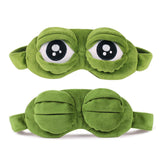 Travel Sleep Eye Mask Frog Padded Shade Cover Animal Sleeping Blindfold