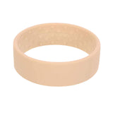 Maxbell Pony Band Clip New Wide Pony Hair Band Dark Chocolate Hair Tie Band White