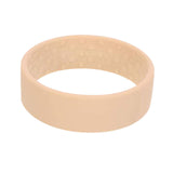 Maxbell Pony Band Clip New Wide Pony Hair Band Dark Chocolate Hair Tie Band White