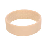 Maxbell Pony Band Clip New Wide Pony Hair Band Dark Chocolate Hair Tie Band White