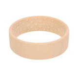 Maxbell Pony Band Clip New Wide Pony Hair Band Dark Chocolate Hair Tie Band White