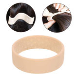 Maxbell Pony Band Clip New Wide Pony Hair Band Dark Chocolate Hair Tie Band White