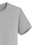 Mens Cotton Blank T-Shirts Women Modal Shirt Plain T Shirt Tee Grey L