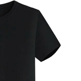 Mens Cotton Blank T-Shirts Women Modal Shirt Plain T Shirt Tee Black S