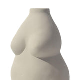 Maxbell Nordic Female Naked Body Art Statues Vase Indoor Planters Home Decor Gray