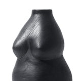 Maxbell Nordic Female Naked Body Art Statues Vase Indoor Planters Home Decor Black