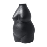 Maxbell Nordic Female Naked Body Art Statues Vase Indoor Planters Home Decor Black