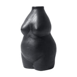 Maxbell Nordic Female Naked Body Art Statues Vase Indoor Planters Home Decor Black
