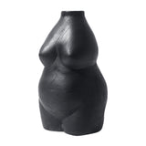 Maxbell Nordic Female Naked Body Art Statues Vase Indoor Planters Home Decor Black