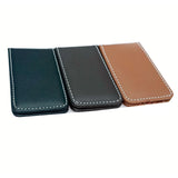 Magnetic Money Clip Dollar Cash Clamp Card Holder Wallet Brown_80x46x8mm