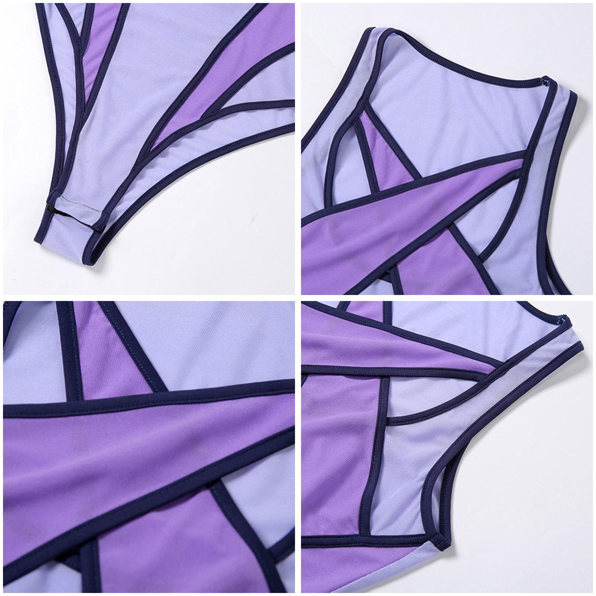 Female Bodysuit One Piece Fashion Summer Club Sheer Hollow Jumpsuit Lingerie L