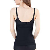 Women Waist Trainer Weight Loss Body Shaper Cincher Corset L Black