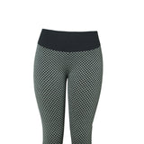 Women Butt Lift Leggings Textured Yoga Pants Gym Activewear Dark Gray M