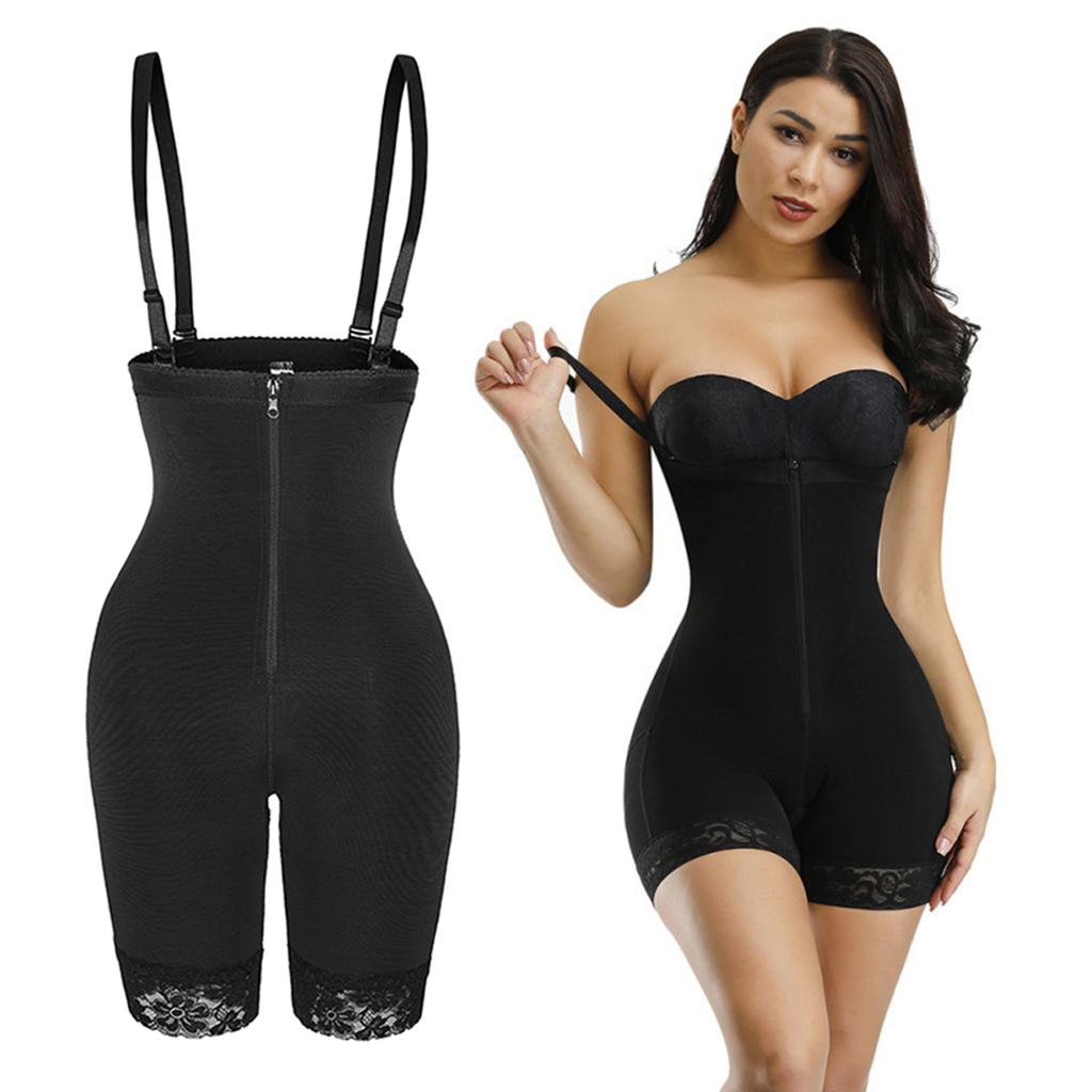 Womens Butt Lifter Shapewear Tummy Control Slimming Bodysuits XL Black