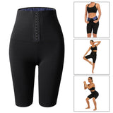 Hot Sauna Slimming Shorts High Waist Shaper Burn Fat Burning 5 Point 2XL 3XL