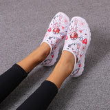 Maxbell Nurse Doctor Print Women Sneakers Cosplay Shoes Slip On 37
