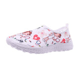 Maxbell Nurse Doctor Print Women Sneakers Cosplay Shoes Slip On 37