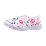 Maxbell Nurse Doctor Print Women Sneakers Cosplay Shoes Slip On 37