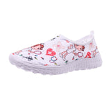 Maxbell Nurse Doctor Print Women Sneakers Cosplay Shoes Slip On 37