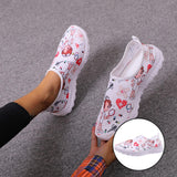 Maxbell Nurse Doctor Print Women Sneakers Cosplay Shoes Slip On 37