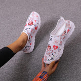Maxbell Nurse Doctor Print Women Sneakers Cosplay Shoes Slip On 41