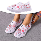 Maxbell Nurse Doctor Print Women Sneakers Cosplay Shoes Slip On 41