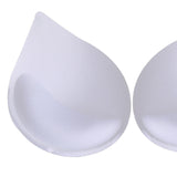 1 Pair Bra Insert Pads Enhancer Removable Breathable Sports Bikini White