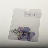 Butterfly Transparent Invisible Adjustable Shoulder Bra Straps 1.8cm Purple