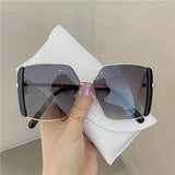 Metal Frame Retro Square Sunglasses Women Men Sport Fishing Eyewear Unisex Black