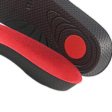 Orthotic Shoe Insoles Insert Arch Support Heel Plantar Fasciitis Pain Relief Black Red S