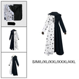 Maxbell Halloween Costume Cosplay Evil Queen Coat Evening Party Dress Outfit S