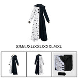 Maxbell Halloween Costume Cosplay Evil Queen Coat Evening Party Dress Outfit S