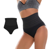 Pregnancy Shapewear Panties Lady Adult Control Body Abdominal Shaper Curves Black L