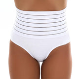 Pregnancy Shapewear Panties Lady Adult Control Body Abdominal Shaper Curves White L