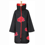 Maxbell Unisex Naruto Cosplay Costumes Cloak Akatsuki Robe Halloween Clothes  L