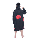 Maxbell Unisex Naruto Cosplay Costumes Cloak Akatsuki Robe Halloween Clothes  L