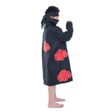 Maxbell Unisex Naruto Cosplay Costumes Cloak Akatsuki Robe Halloween Clothes  L